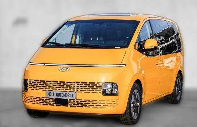 Hyundai STARIA Staria 9-Sitzer Prime Gelb Panoramadach Parkpaket Allrad El. Fondsitzvers